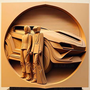 3D model Syd Mead (STL)